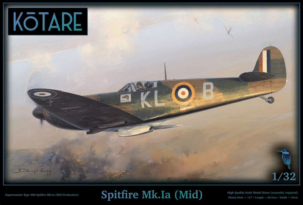 Kotare Models K32001 1:32 Spitfire Mk.Ia (Mid)