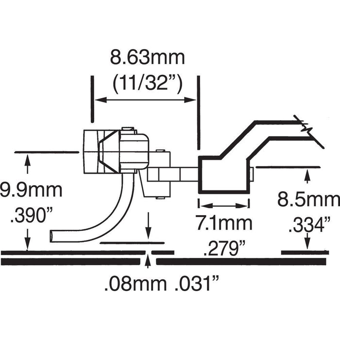 Kadee No.18 HO Scale NEM 362 European-Style Couplers - Medium (2 Pair)