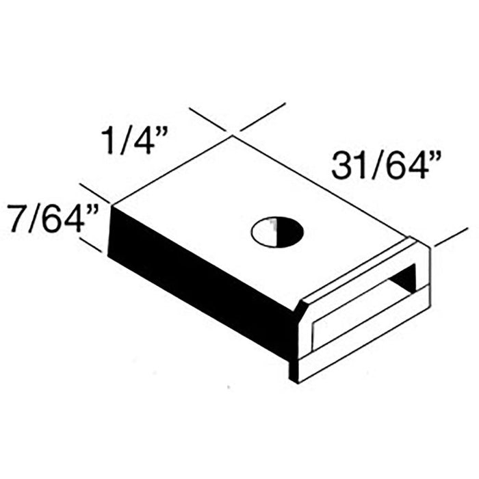 Kadee No.262 HO Scale WhiskerÂ® Coupler Narrow Snap-Together Gearboxes & Lids