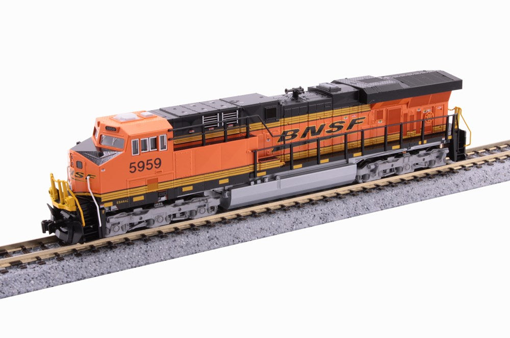 Kato USA 176-8959DCC N GE ES44AC GEVO - DCC -- BNSF Railway #5959 (H3, orange, black, yellow, Wedge Logo)