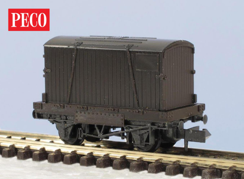 Peco KNR-20 N Conflat Wagon Kit - 10ft Wheelbase