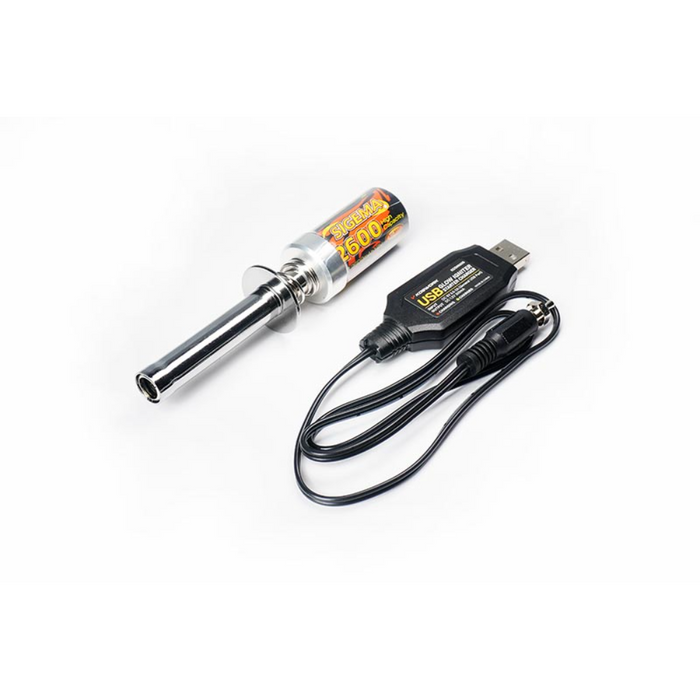 Koswork  2600mAh Glow Igniter/Starter Set with USB Charger
