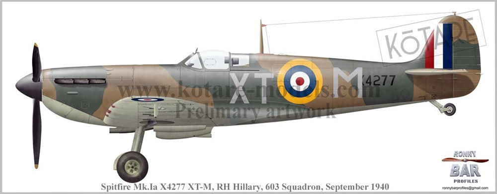 Kotare Models K32005 1:32 Spitfire Mk.Ia (Late) ‘Battle of Britain’