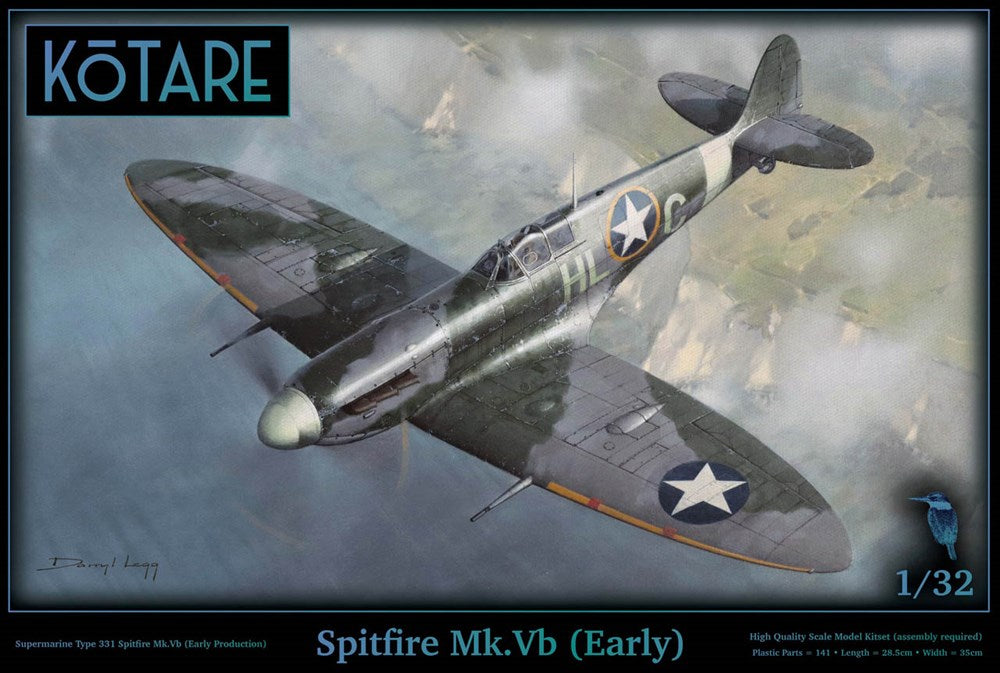 Kotare Models K32006 1:32 Spitfire Mk.Vb (Early)