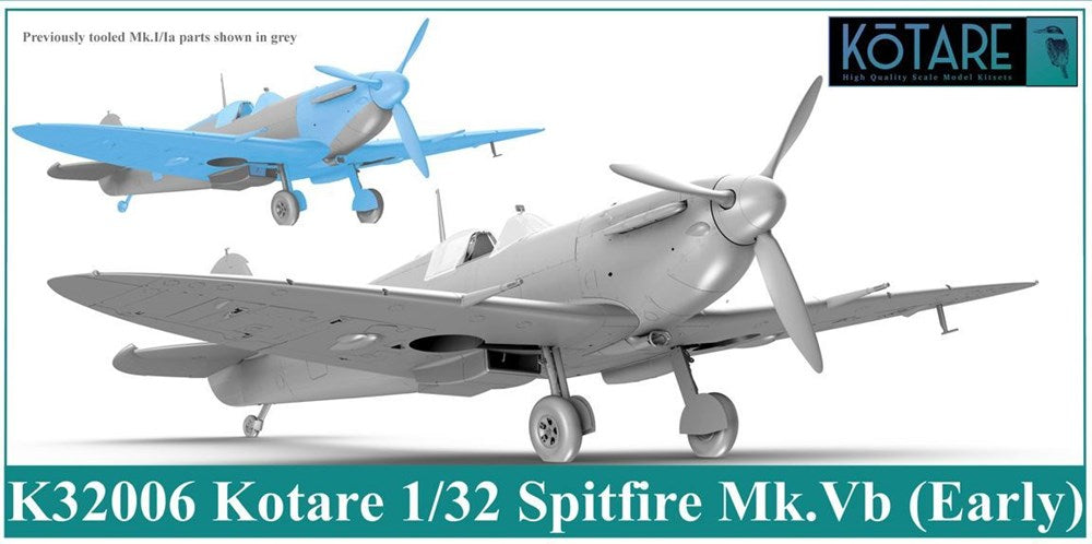 Kotare Models K32006 1:32 Spitfire Mk.Vb (Early)