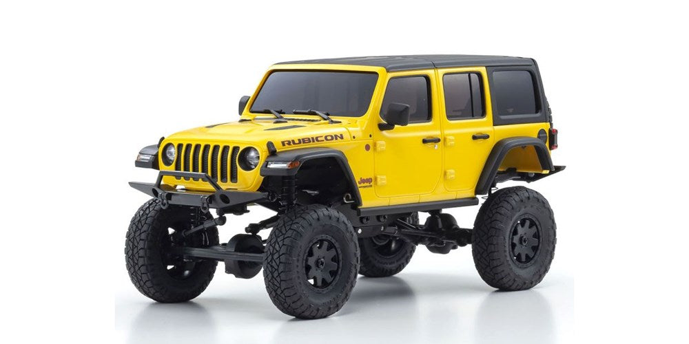 Kyosho 32521Y-B MINI-Z MX-01 4x4 Series Jeep Wrangler Unlimited Rubicon - Hellayella