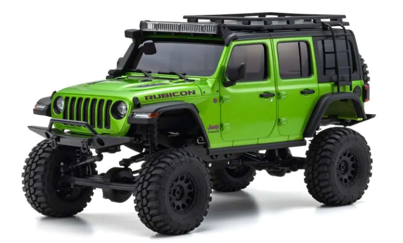 Kyosho 32528GR-B MINI-Z MX-01 4x4 Series Jeep Wrangler Unlimited Rubicon w/acc. Mojito Green