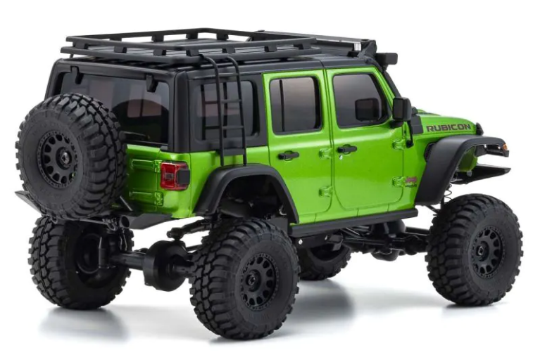 Kyosho 32528GR-B MINI-Z MX-01 4x4 Series Jeep Wrangler Unlimited Rubicon w/acc. Mojito Green