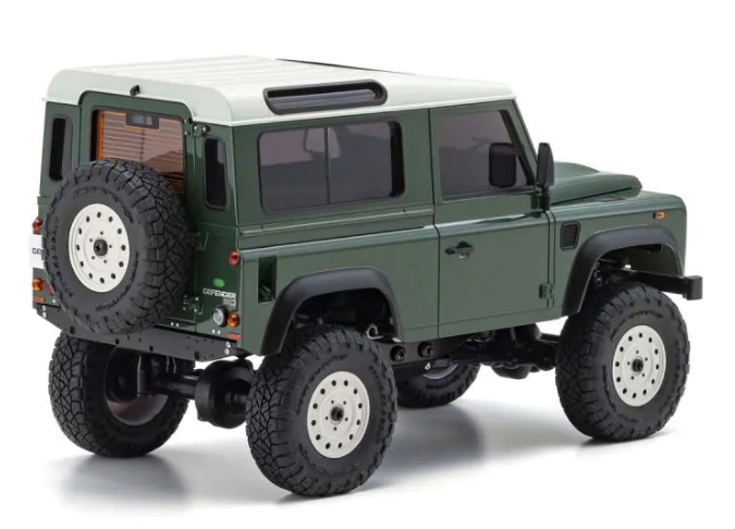 Kyosho 32529GR-B MINI-Z MX-01 4x4 Series Land Rover Defender Green