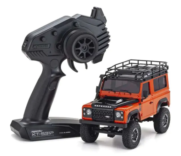 Kyosho 32531MO-B MINI-Z MX-01 4x4 Series Land Rover Defender Orange