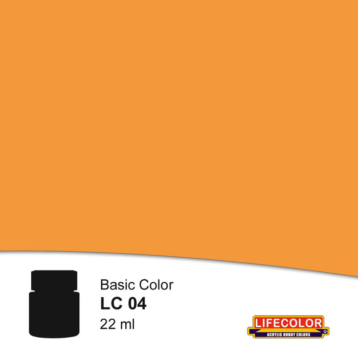 Lifecolor LC04 Matt Dark Yellow [FS*33432] 22ml