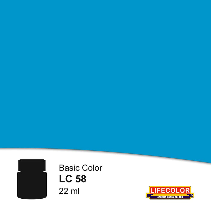 Lifecolor LC58 Gloss Pale Blue [FS15187] 22ml