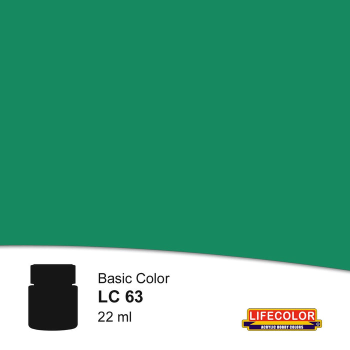 Lifecolor LC63 Gloss Emerald Green [FS*14066] 22ml
