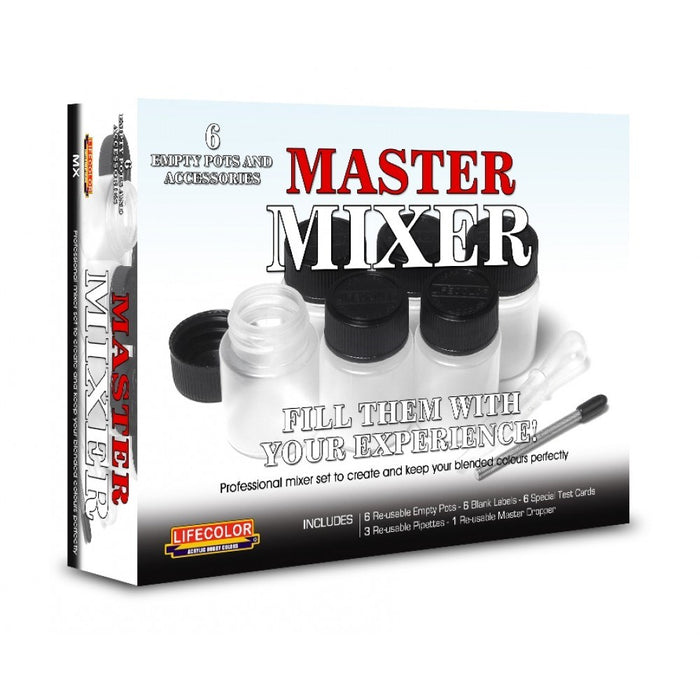 Lifecolor MX Master Mixer (6 pk - 22ml)