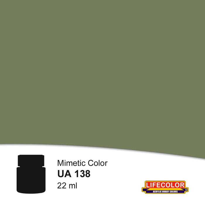 Lifecolor UA138 Green RLM80 Var [FS*34098] 22ml