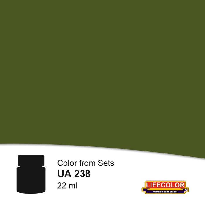 Lifecolor UA238 Soviet Army Dark Olive Var [FS*34096] 22ml