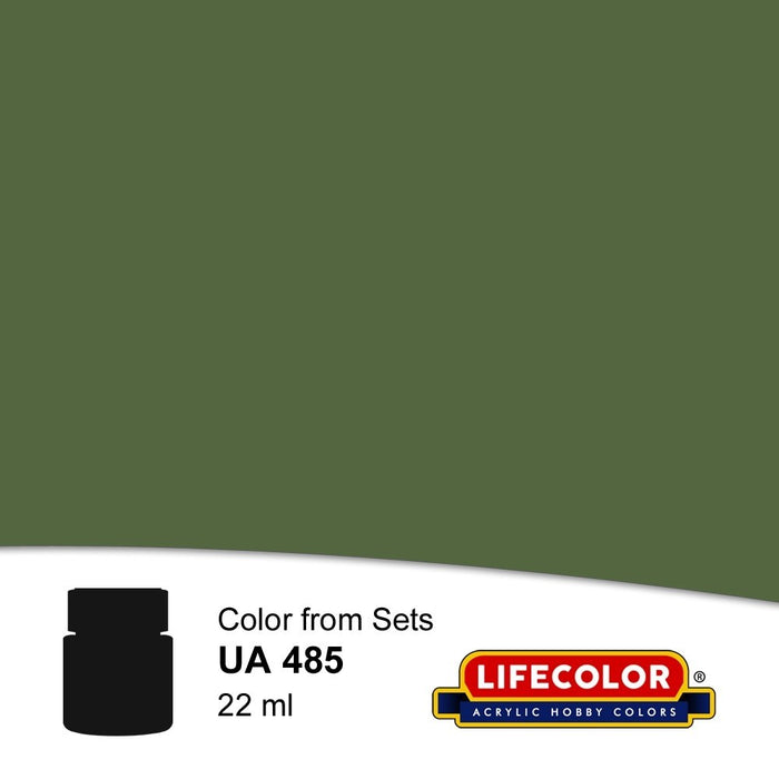 Lifecolor UA485 ERDL Medium Green (22ml)