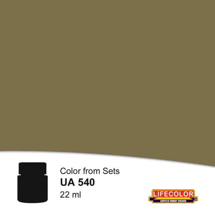 Lifecolor UA540 Oliivin Vihrea Olive green 22ml