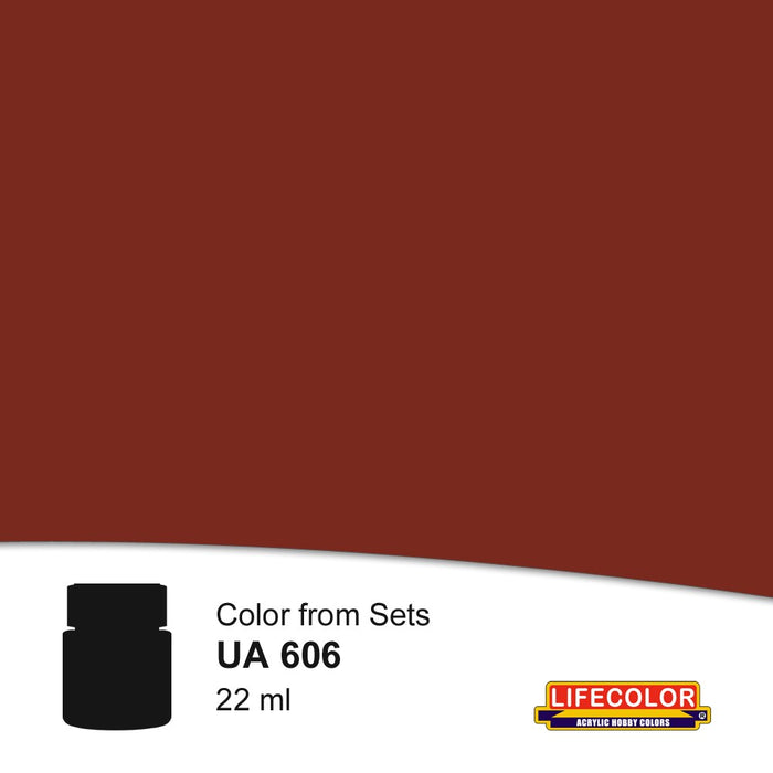 Lifecolor UA606 Kriegsmarine Schiffsbodenfarbe Rot 5 22ml