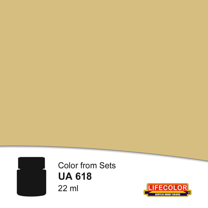 Lifecolor UA618 Italian Regia Marina Legno Chiaro Teack 22ml