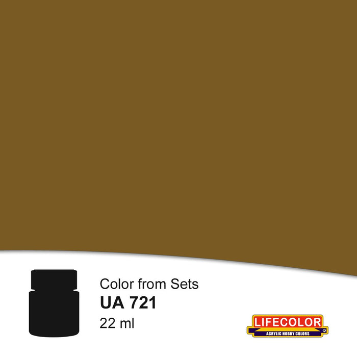 Lifecolor UA721 Rail Sleeper Grime 22ml