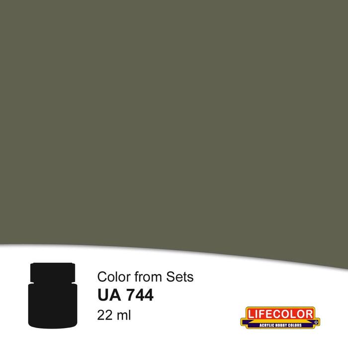 Lifecolor UA744 Middle East Asphalt 22ml