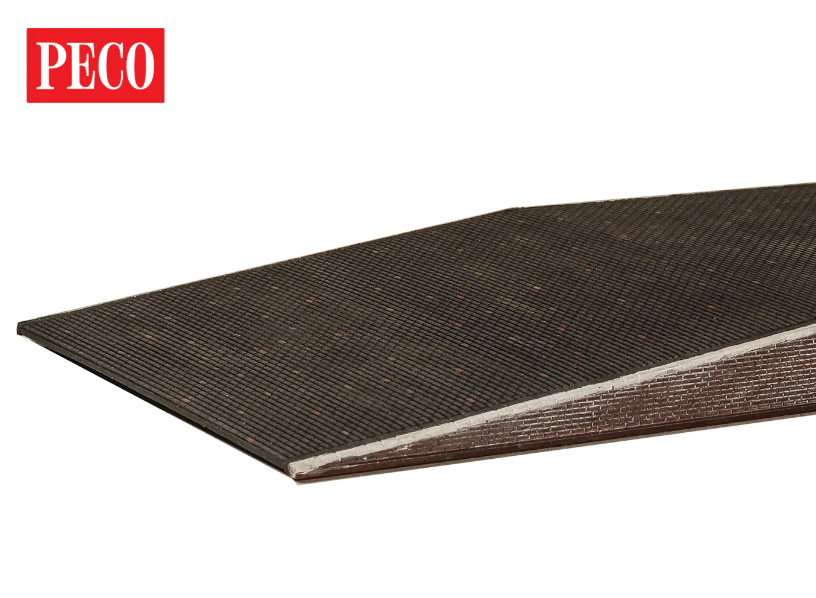 Peco LK-12105 TT:120 Platform Ramp Brick Kit