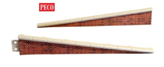 Peco LK-66 OO Brick Platform Edging  Ramp