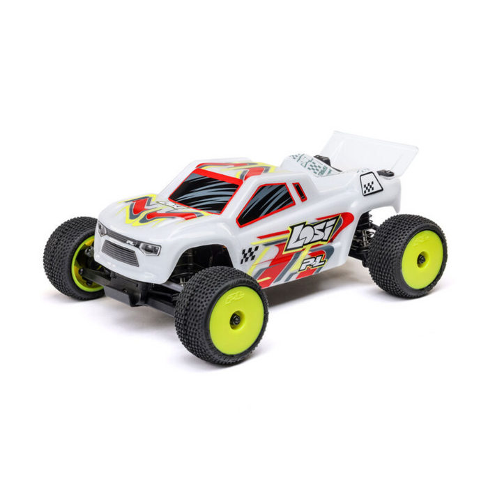Losi Micro-T 1/28 2WD Truck RTR, White