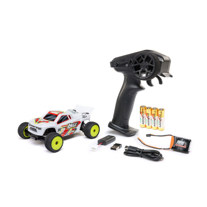 Losi Micro-T 1/28 2WD Truck RTR, White