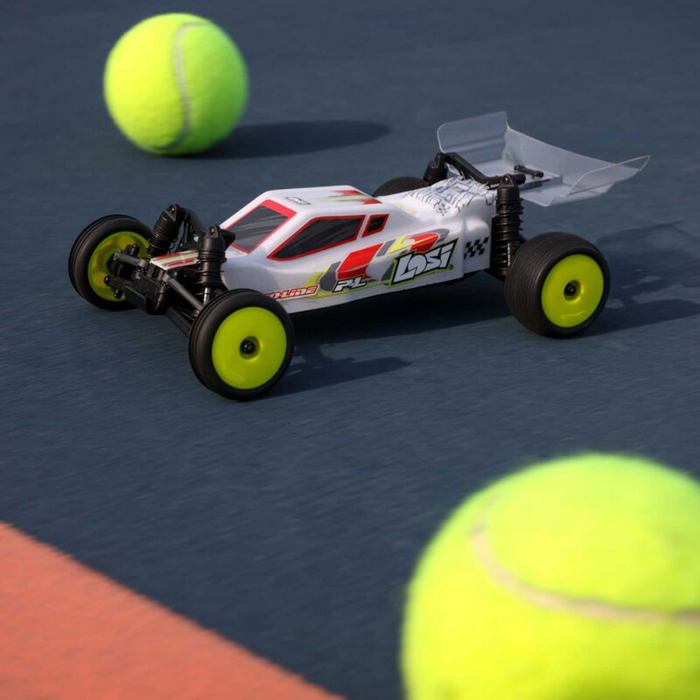 Losi Micro-B 1/24 2WD Buggy RTR, White