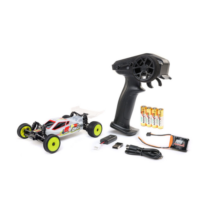 Losi Micro-B 1/24 2WD Buggy RTR, White