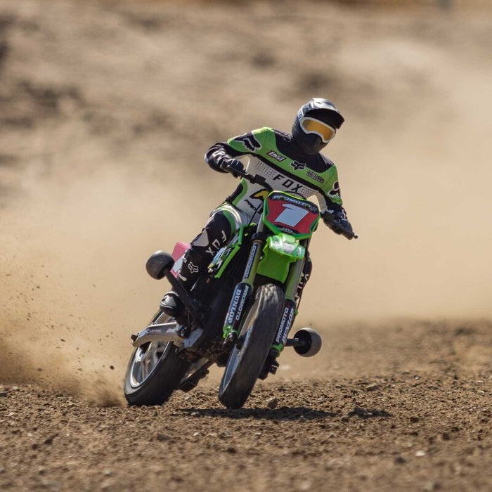 Losi LOS06002 1:4 Promoto-MX Motorcycle RTR with Smart Battery and Charger, Pro Circuit