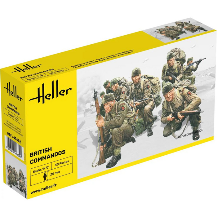 Heller 49632 1:72 British Commandos