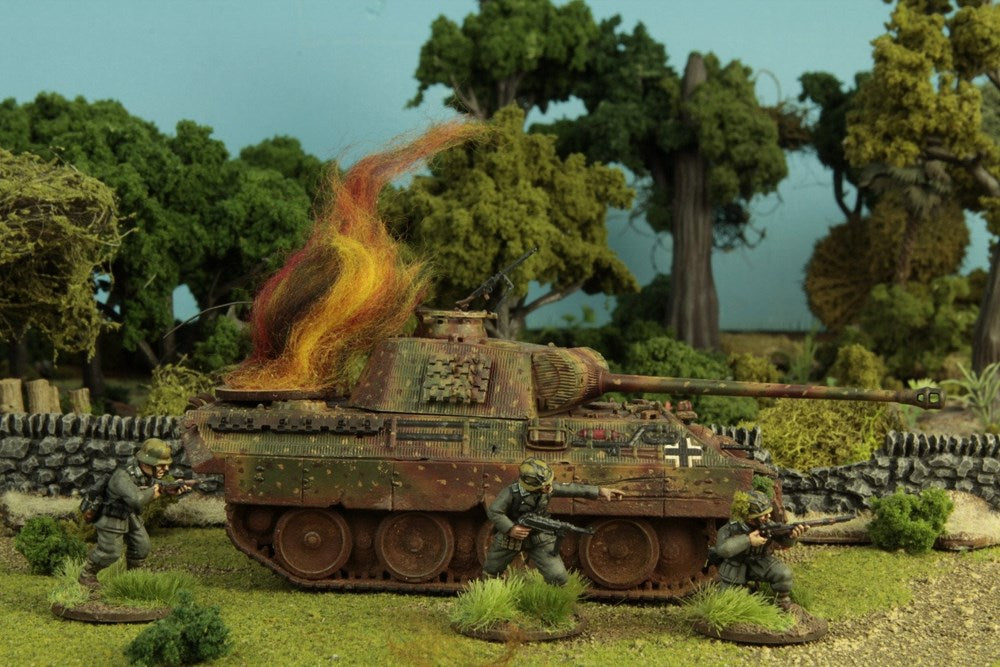 Bolt Action Tank Damage Markers