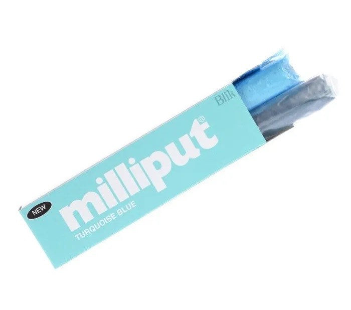 Milliput MILLI06 Turquoise Blue Epoxy Putty (113g)