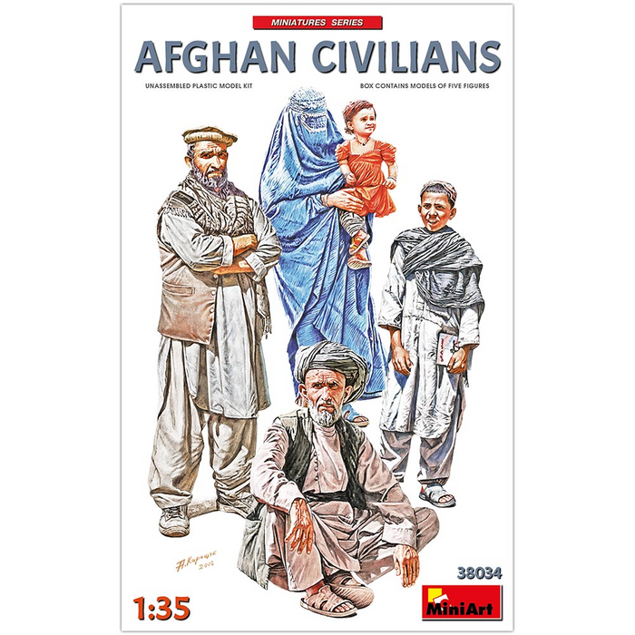 MiniArt 38034 1:35 Afghan Civilians
