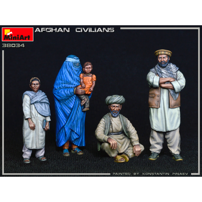MiniArt 38034 1:35 Afghan Civilians