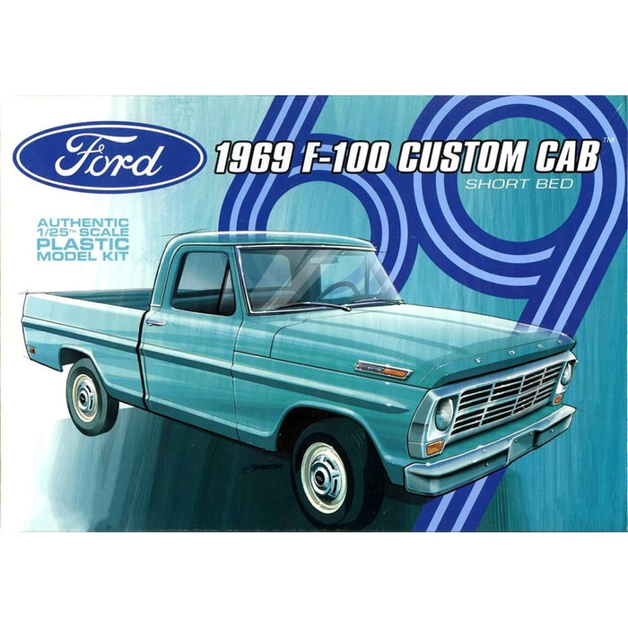 Moebius Models 1227 1:25 1969 Ford F-100 Custom Cab Short Bed