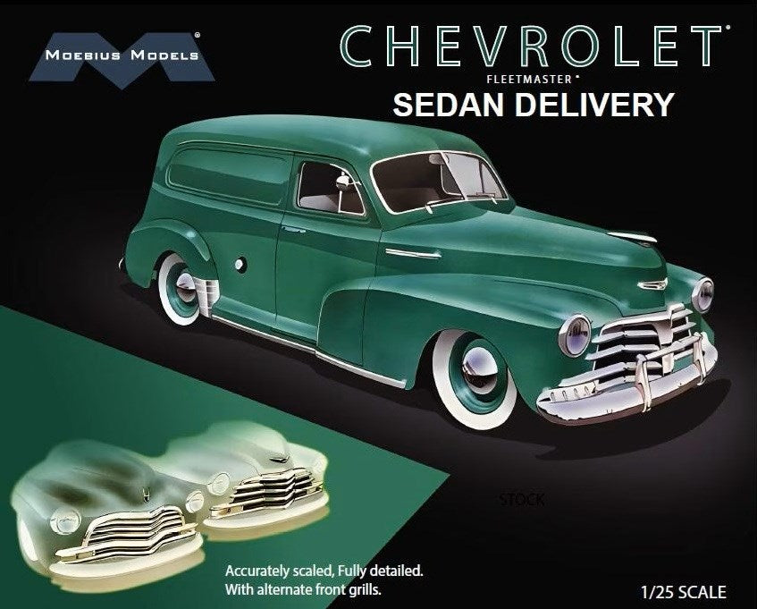 Moebius Models 2303 1:25 948 Chevrolet Fleetmaster Coupe Delivery