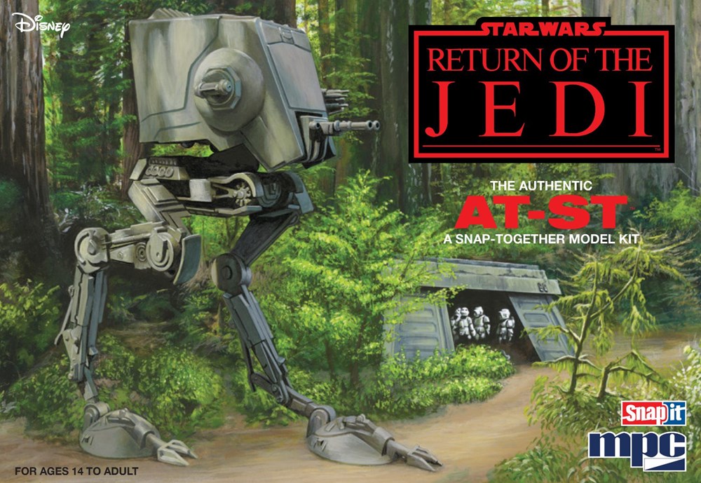 MPC 966 1:100 Star Wars: AT-ST Walker-  Return of the Jedi