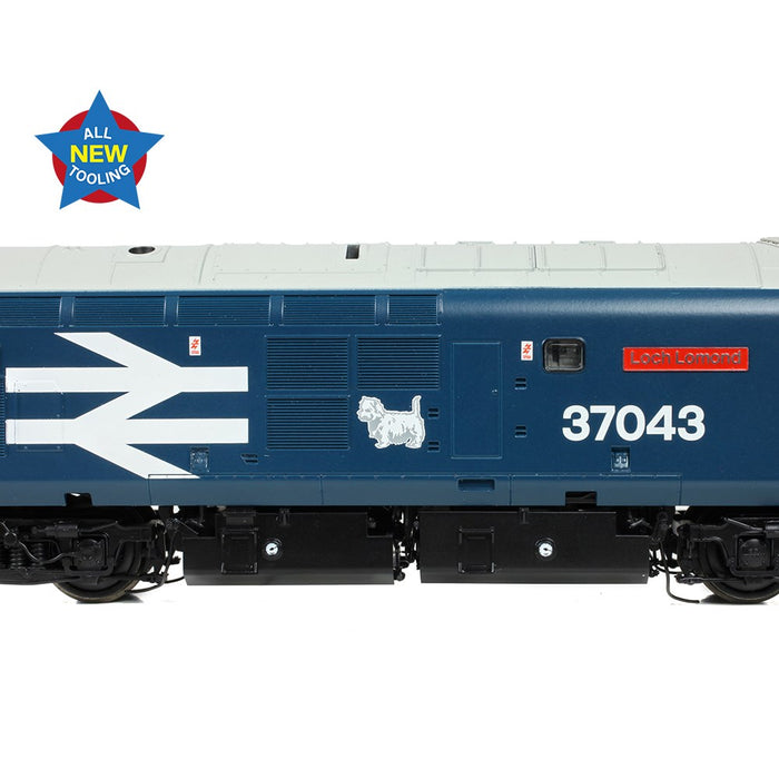 Branchline [OO] 35-304 Class 37/0 Split Headcode 37043 'Loch Lomond' BR Blue (Large Logo)