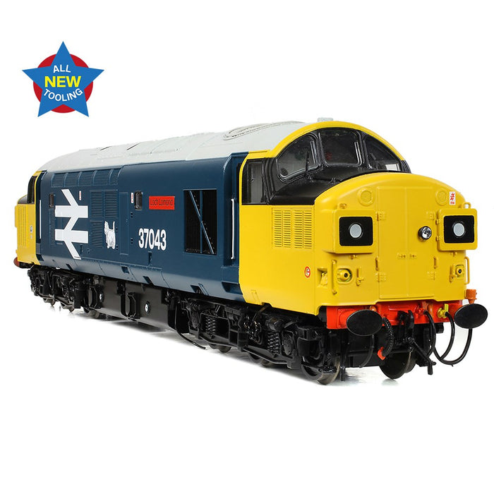 Branchline [OO] 35-304 Class 37/0 Split Headcode 37043 'Loch Lomond' BR Blue (Large Logo)