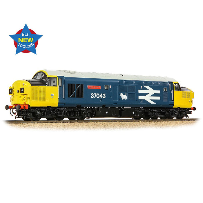 Branchline [OO] 35-304 Class 37/0 Split Headcode 37043 'Loch Lomond' BR Blue (Large Logo)