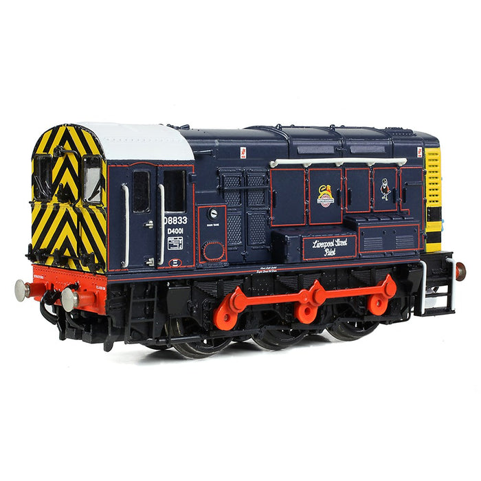 Graham Farish [N] 371-015E Class 08 08833 'Liverpool Street Pilot' BR/GER Lined Blue (Early Emblem)