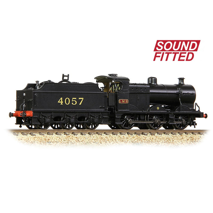 Graham Farish [N] 372-063SF MR 3835 4F with Fowler Tender 4057 in LMS Black (MR numerals)