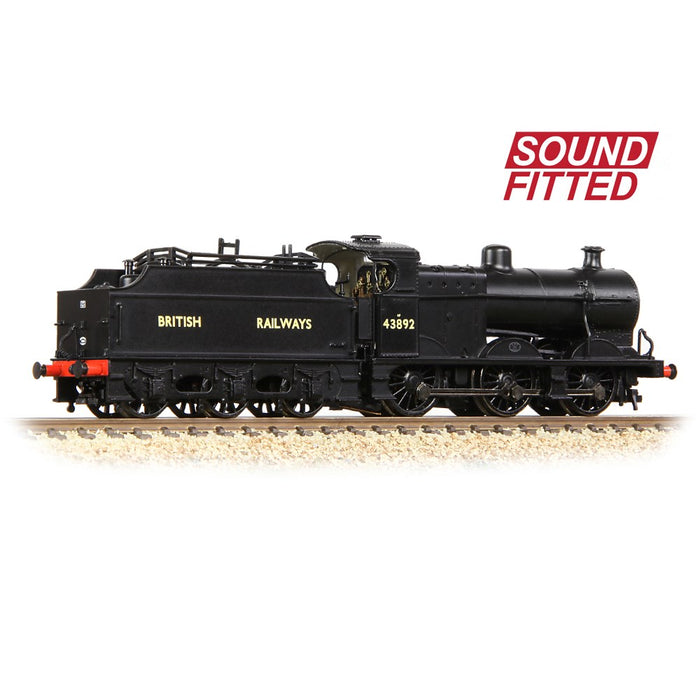 Graham Farish [N] 372-064SF MR 3835 4F with Fowler Tender 43892 in BR Black (British Railways)