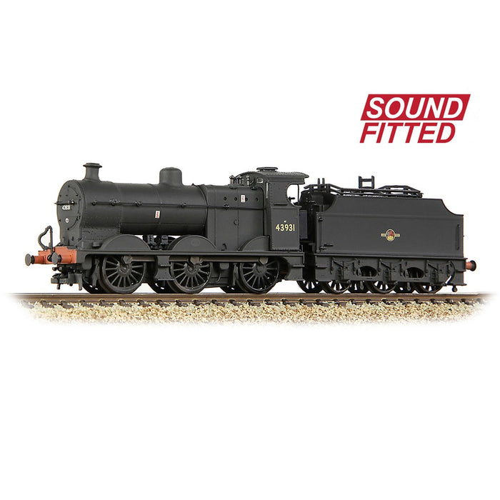 Graham Farish 372-065SF [N] 1:148 MR 3835 4F with Fowler Tender 43931 in BR Black (Late Crest) [W]