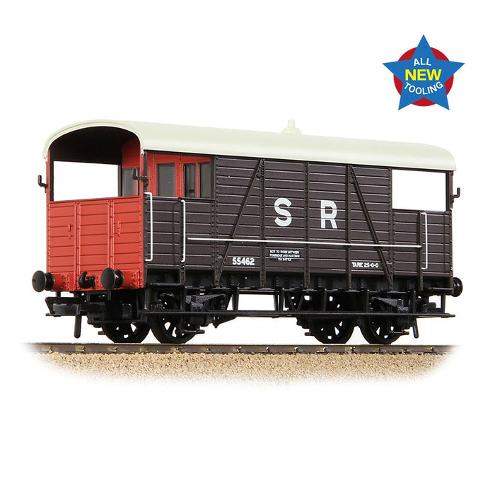 Branchline [OO] 38-916 SE&CR 25T 'Dance Hall' Brake Van SR Brown