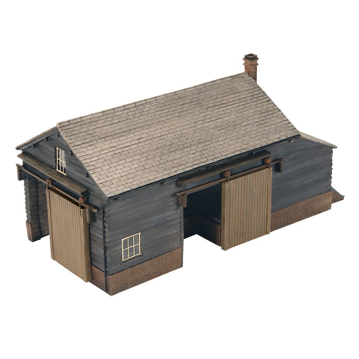 Branchline [OO] 44-113 Scenecraft Wooden Goods Shed